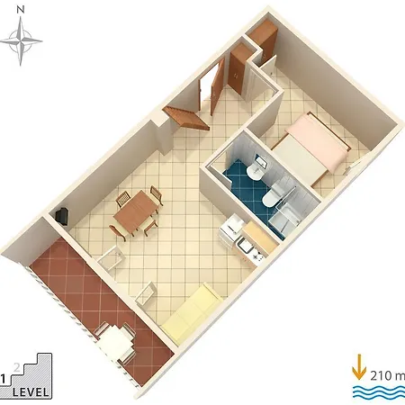 Apartment Duce 7532b